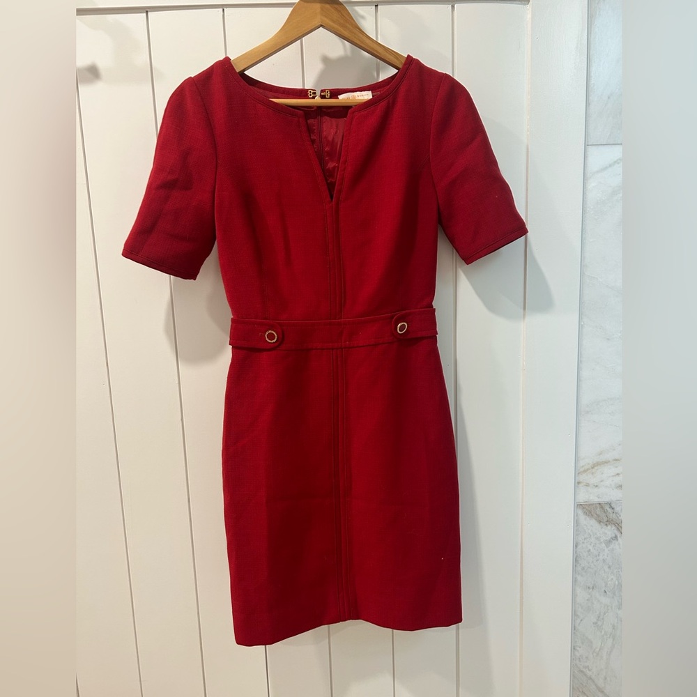 Tory Burch Red Sheath Dress 2